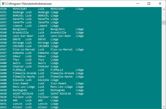 Visual Studio JSON Deserializer Test Result